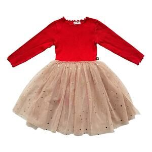 Petite Hailey Sparkle Tulle Dress Size 4